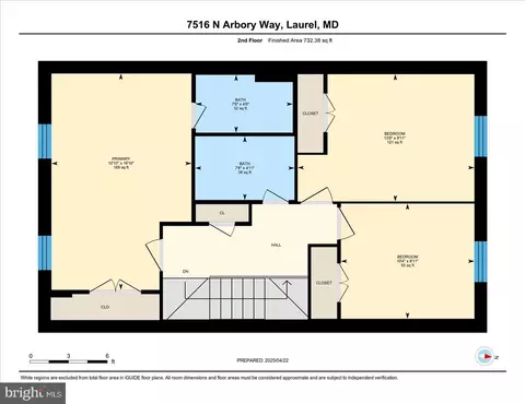 Floorplan - 7516 N Arbory Way #90, Laurel, MD 20707 photo 2 of 3