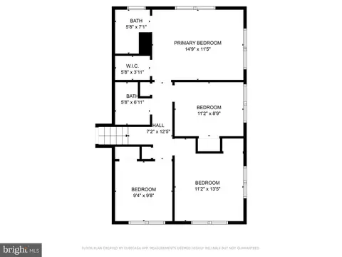 Floorplan - 8604 Chervil Rd, Lanham, MD 20706 photo 2 of 4