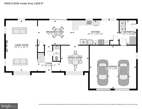 Floorplan - 8812 Churchfield Ln, Laurel, MD 20708 photo 2 of 2