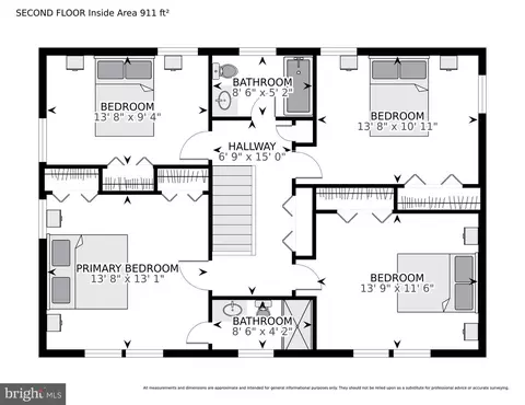 Floorplan - 8812 Churchfield Ln, Laurel, MD 20708 photo 1 of 2