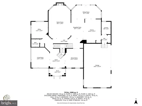 Floorplan - 9308 Caliph St, Brandywine, MD 20613 photo 3 of 4