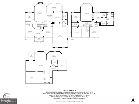 Floorplan - 9308 Caliph St, Brandywine, MD 20613 photo 4 of 4