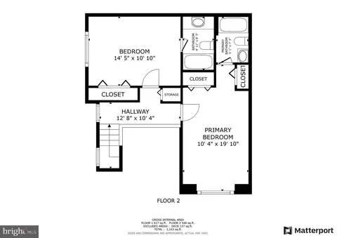 Floorplan - 7329 Split Rail Ln, Laurel, MD 20707 photo 2 of 2