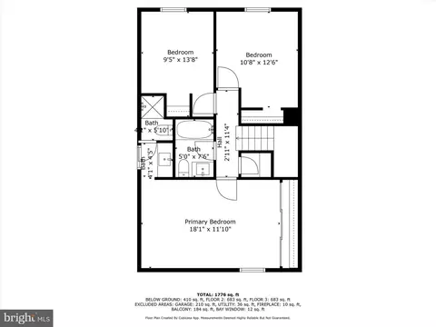 Floorplan - 7020 Storch Ln, Lanham, MD 20706 photo 3 of 4
