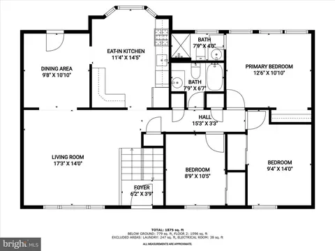 Floorplan - 12012 Birchview Dr, Clinton, MD 20735 photo 1 of 3