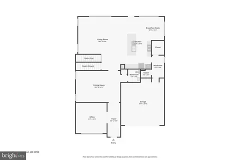 Floorplan - 6503 Clubhouse Dr, Laurel, MD 20708 photo 1 of 2