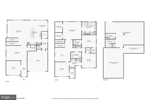 Floorplan - 6503 Clubhouse Dr, Laurel, MD 20708 photo 2 of 2
