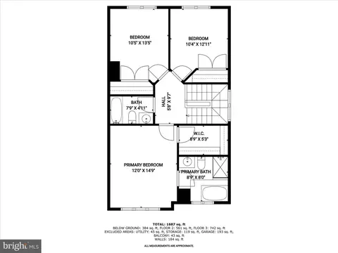 Floorplan - 300 Grace Way, Laurel, MD 20707 photo 2 of 4