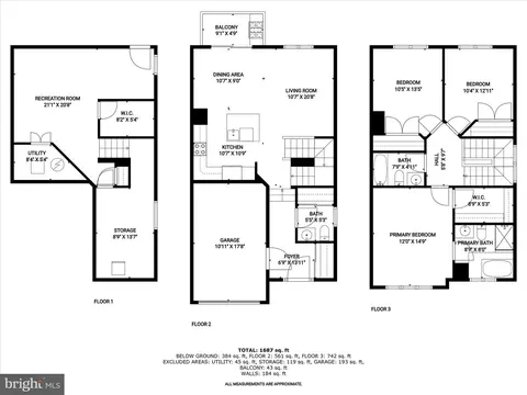 Floorplan - 300 Grace Way, Laurel, MD 20707 photo 4 of 4