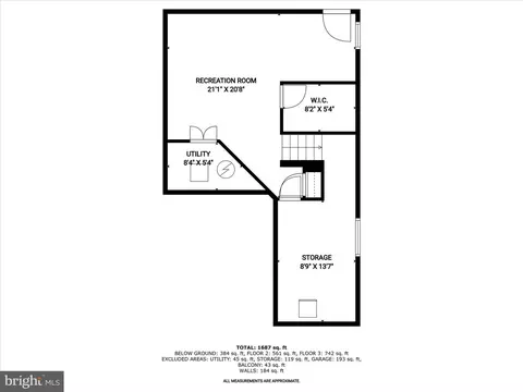Floorplan - 300 Grace Way, Laurel, MD 20707 photo 3 of 4
