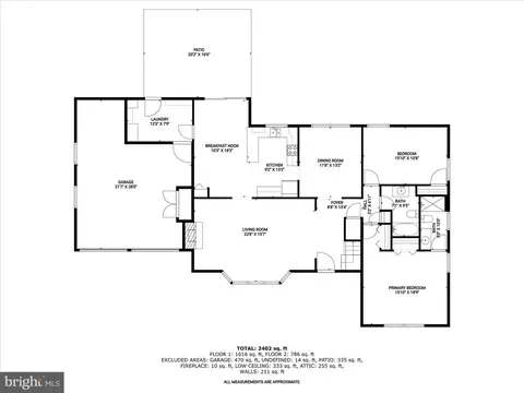 Floorplan - 8906 Eastbourne Ln, Laurel, MD 20708 photo 1 of 3