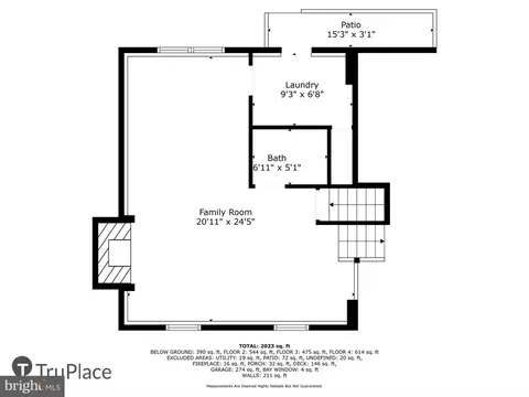 Floorplan - 6711 Woodstream Dr, Lanham, MD 20706 photo 1 of 5