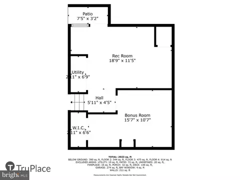 Floorplan - 6711 Woodstream Dr, Lanham, MD 20706 photo 3 of 5