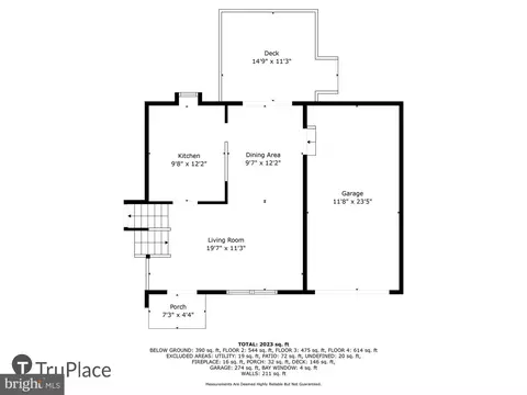 Floorplan - 6711 Woodstream Dr, Lanham, MD 20706 photo 4 of 5
