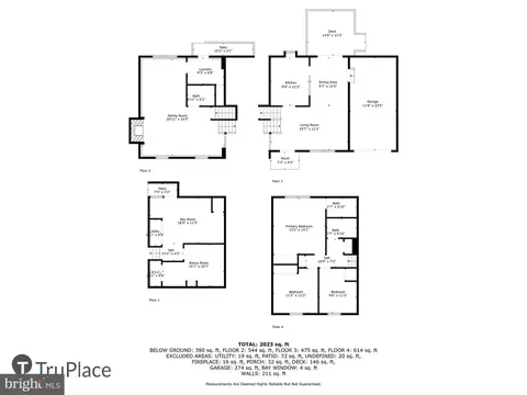 Floorplan - 6711 Woodstream Dr, Lanham, MD 20706 photo 2 of 5