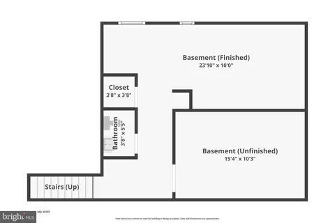 Floorplan - 15909 Jerald Rd, Laurel, MD 20707 photo 4 of 4