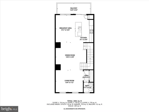 Floorplan - 7204 Wood Trail Dr, Lanham, MD 20706 photo 3 of 4