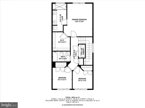 Floorplan - 7204 Wood Trail Dr, Lanham, MD 20706 photo 2 of 4