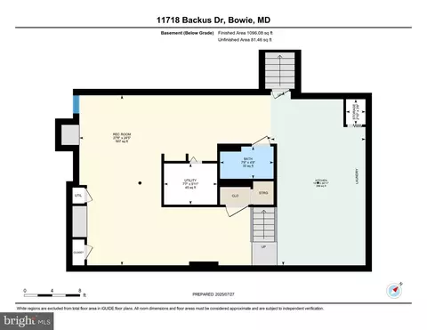 Floorplan - 11718 Backus Dr, Bowie, MD 20720 photo 3 of 3
