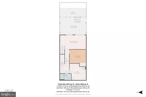 Floorplan - 14201 Oakpointe Dr, Laurel, MD 20707 photo 4 of 5