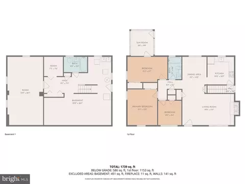 Floorplan - 9301 Tuckerman St, Lanham, MD 20706 photo 1 of 3