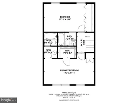 Floorplan - 14909 Ashford Ct, Laurel, MD 20707 photo 2 of 4