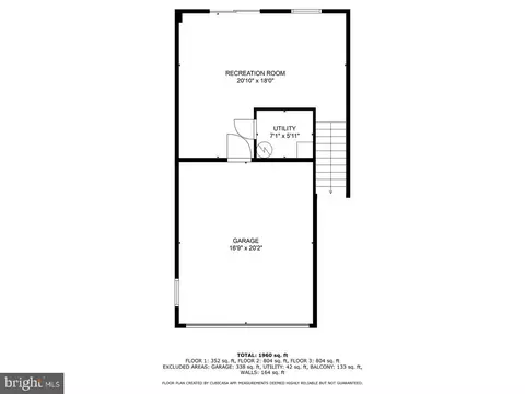Floorplan - 1013 Highpoint Trl, Laurel, MD 20707 photo 3 of 3