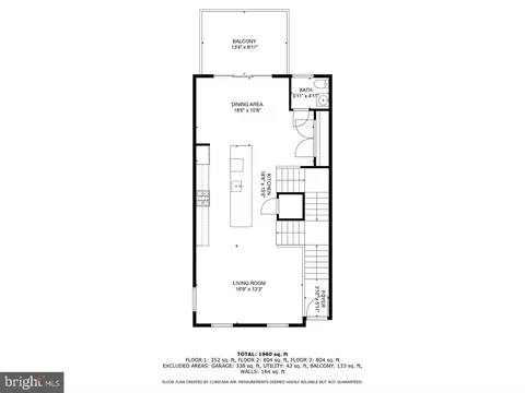 Floorplan - 1013 Highpoint Trl, Laurel, MD 20707 photo 1 of 3