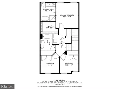 Floorplan - 1013 Highpoint Trl, Laurel, MD 20707 photo 2 of 3