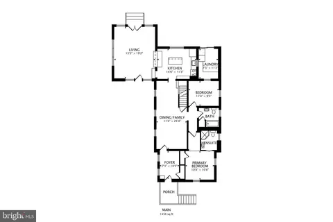 Floorplan - 9211 Fowler Ln, Lanham, MD 20706 photo 2 of 3