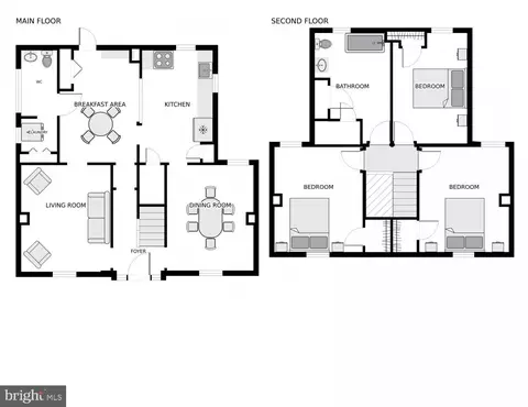 Floorplan - 413 Montgomery St, Laurel, MD 20707 photo 3 of 3