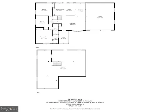 Floorplan - 8802 Cipriano Ct, Lanham, MD 20706 photo 1 of 3