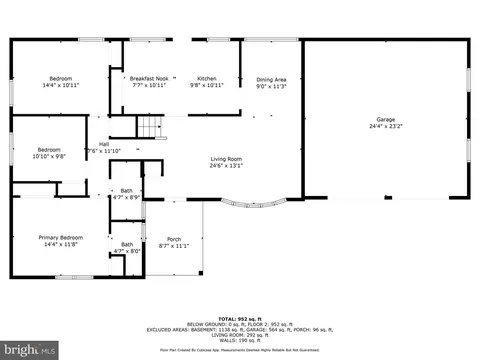 Floorplan - 8802 Cipriano Ct, Lanham, MD 20706 photo 2 of 3