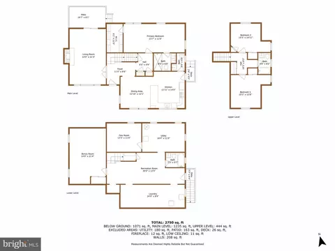 Floorplan - 9608 Underwood St, Lanham, MD 20706 photo 4 of 4