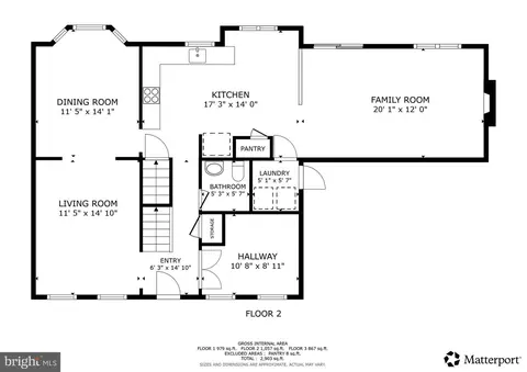 Floorplan - 9902 Fox Run Dr, Clinton, MD 20735 photo 2 of 3