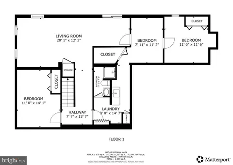 Floorplan - 9902 Fox Run Dr, Clinton, MD 20735 photo 1 of 3