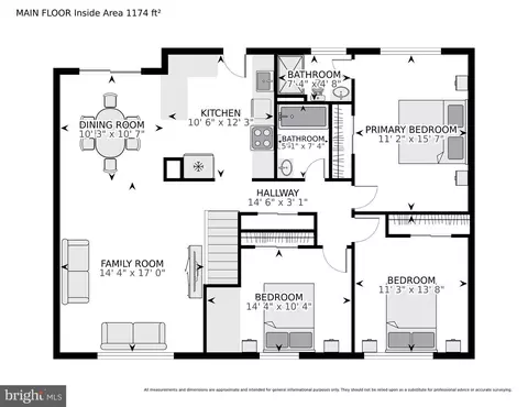 Floorplan - 6802 Niles Dr, Laurel, MD 20707 photo 2 of 3