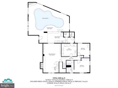 Floorplan - 16140 Kenny Rd, Laurel, MD 20707 photo 2 of 3