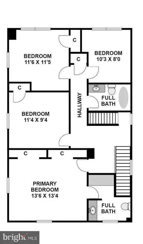 Floorplan - 4100 31st St, Mount Rainier, MD 20712 photo 2 of 4