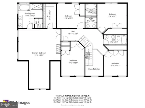 Floorplan - 2706 Sir Michael Pl, Lanham, MD 20706 photo 1 of 4