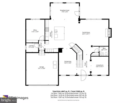 Floorplan - 2706 Sir Michael Pl, Lanham, MD 20706 photo 2 of 4
