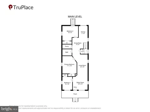 Floorplan - 504 9th St, Laurel, MD 20707 photo 2 of 3