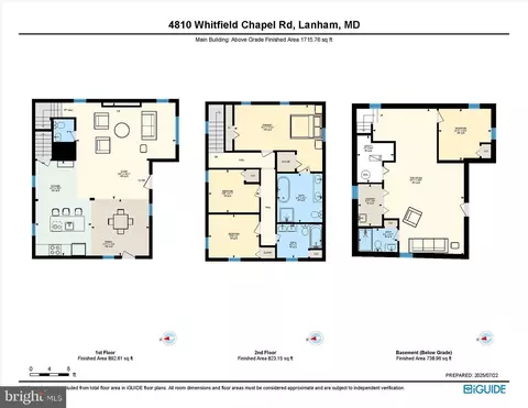 Floorplan - 4810 Whitfield Chapel Rd, Lanham, MD 20706 photo 1 of 4