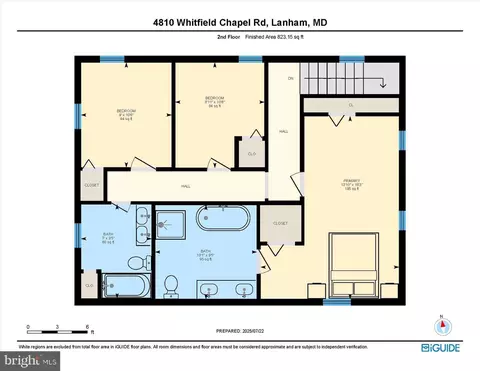 Floorplan - 4810 Whitfield Chapel Rd, Lanham, MD 20706 photo 4 of 4