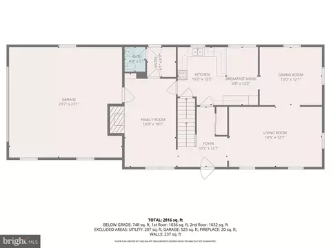 Floorplan - 3604 Earlston Ct, Bowie, MD 20721 photo 2 of 4
