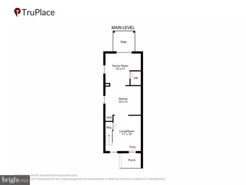 Floorplan - 501-503 8th St, Laurel, MD 20707 photo 2 of 6