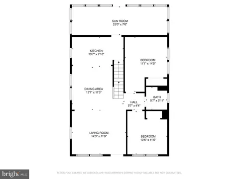 Floorplan - 3405 Eastern Ave, Mount Rainier, MD 20712 photo 2 of 4