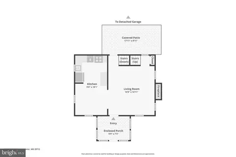 Floorplan - 3800 35th St, Mount Rainier, MD 20712 photo 1 of 4