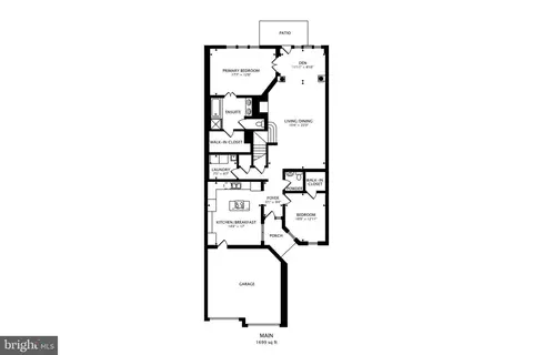 Floorplan - 7214 Piney Woods Pl, Laurel, MD 20707 photo 2 of 2