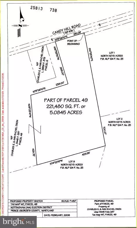 Parcel 159 Candy Hill Road, Upper Marlboro, MD 20772
